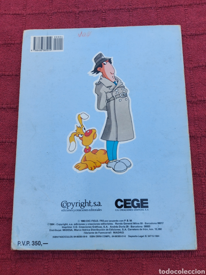 C&oacute;mics: INSPECTOR GADGET :EL CRUCERO 1984, RARO COMIC SIN NUMERAR - Foto 2