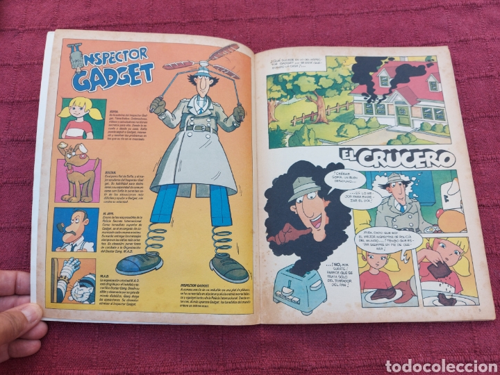 C&oacute;mics: INSPECTOR GADGET :EL CRUCERO 1984, RARO COMIC SIN NUMERAR - Foto 7