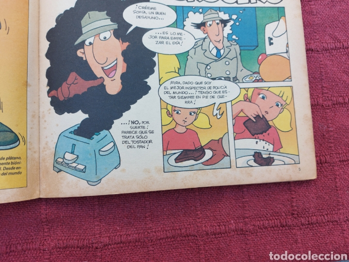 C&oacute;mics: INSPECTOR GADGET :EL CRUCERO 1984, RARO COMIC SIN NUMERAR - Foto 8