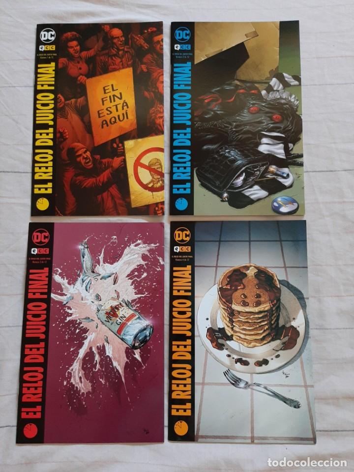 C&oacute;mics: EL RELOJ DEL JUICIO FINAL 1 AL 4. ECC. Geoff Johns, Gary Frank - Foto 1