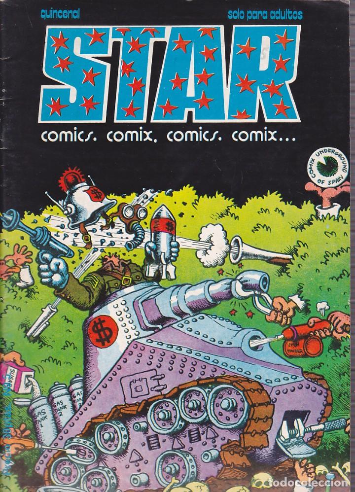 C&oacute;mics: COMIC UNDERGROUND STAR N&ordm; 5 - Foto 1