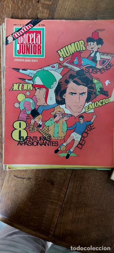 C&oacute;mics: Gaceta Junior. Total 28 ejemplares. Barcelona 1968 - Foto 6