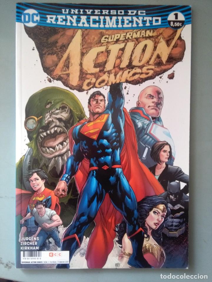 C&oacute;mics: UNIVERSO DC RENACIMIENTO SUPERMAN ACTION COMICS 1 # - Foto 1