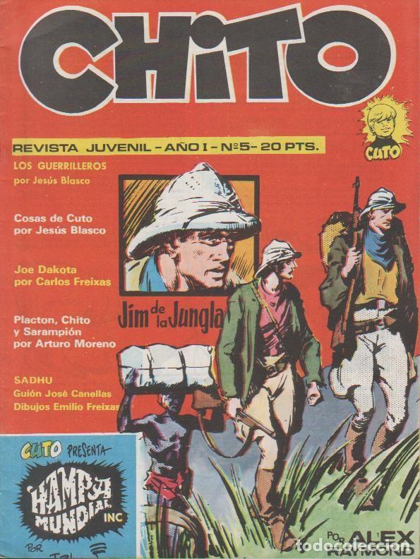 C&oacute;mics: CHITO ( JUAN MARTIN PAV&Oacute;N ) ORIGINAL 1974 LOTE - Foto 4