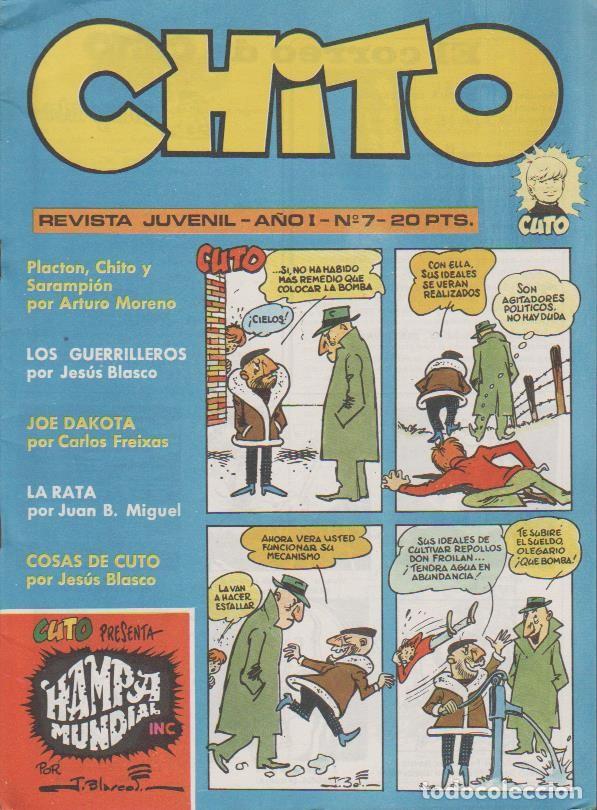 C&oacute;mics: CHITO ( JUAN MARTIN PAV&Oacute;N ) ORIGINAL 1974 LOTE - Foto 6