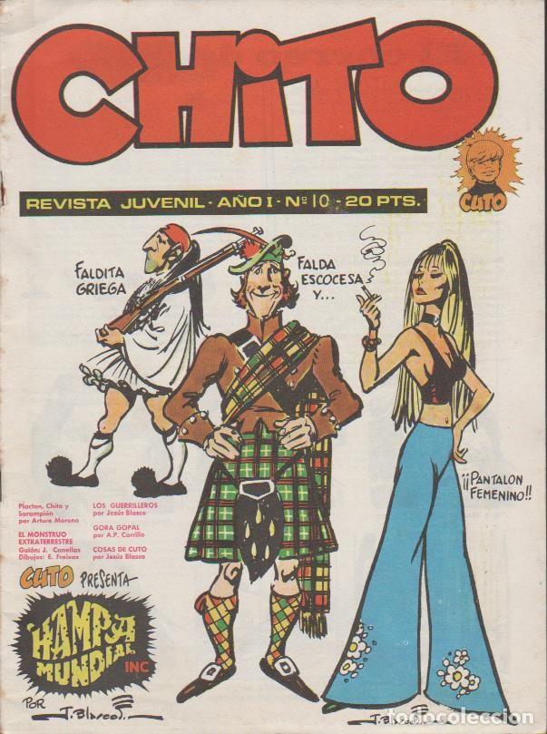 C&oacute;mics: CHITO ( JUAN MARTIN PAV&Oacute;N ) ORIGINAL 1974 LOTE - Foto 9