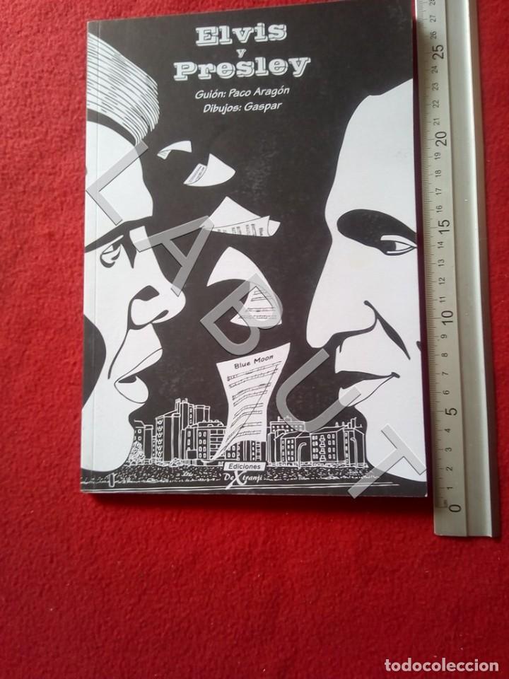 C&oacute;mics: ELVIS Y PRESLEY PACO ARAGON GASPAR DIBUJO Y DEDICATORIA DE LOS AUTORES FAM9