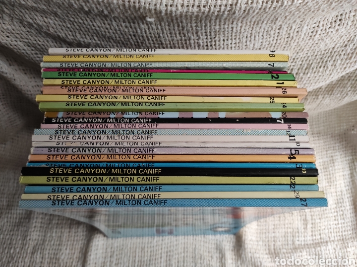 C&oacute;mics: STEVE CANYON / DIBUJOS : MILTON CANIFF - LOTE DE 24 EJEMPLARES - Foto 5