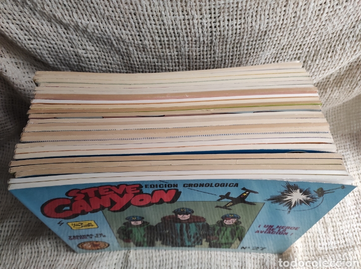 C&oacute;mics: STEVE CANYON / DIBUJOS : MILTON CANIFF - LOTE DE 24 EJEMPLARES - Foto 6
