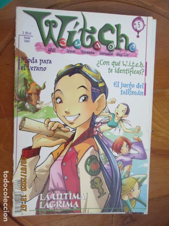 C&oacute;mics: W.I.T.CH. N&ordm; 5 - LA ULTIMA LAGRIMA - JUNIO 2003 - Foto 1