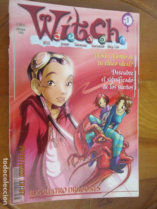 C&oacute;mics: W.I.T.CH. N&ordm; 9 - LOS CUATRO DRAGONES - OCTUBRE 2003 - Foto 1