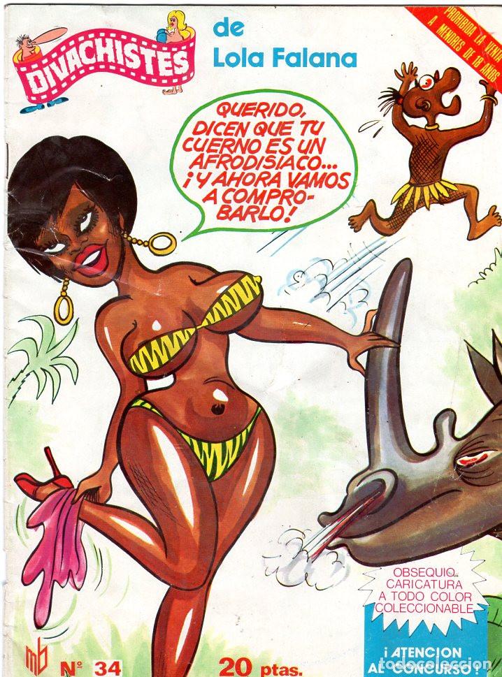 C&oacute;mics: DIVACHISTES DE LOLA FALANA *** N&Uacute;MERO 34 - Foto 1
