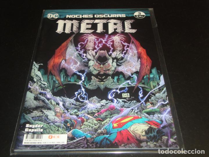 C&oacute;mics: Noches Oscuras: Metal 3 Muy buen estado ECC - Foto 1