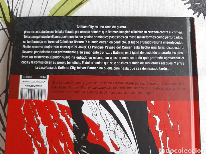 C&oacute;mics: Batman Cacofonia Tapa dura - Foto 3