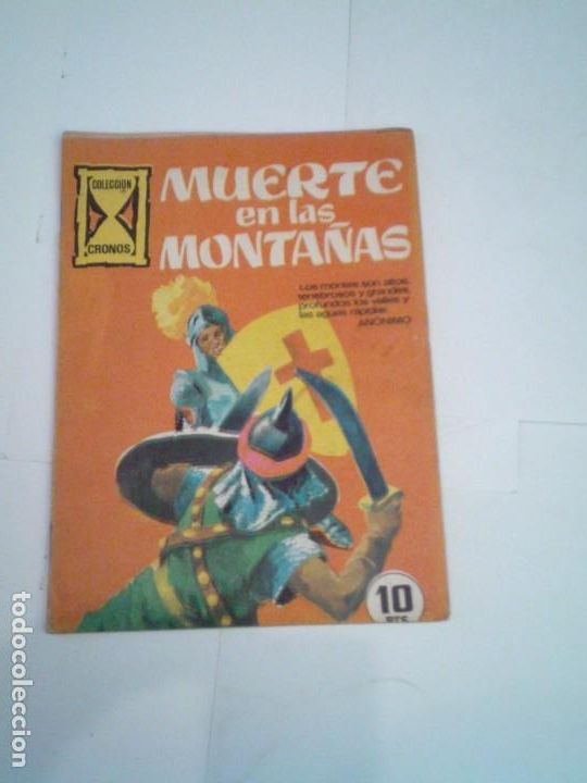 Comics: MUERTE EN LAS MONTA&Ntilde;AS - - COLECCION CRONOS - EDICIONES GALAOR - CJ 119 - GORBAUD