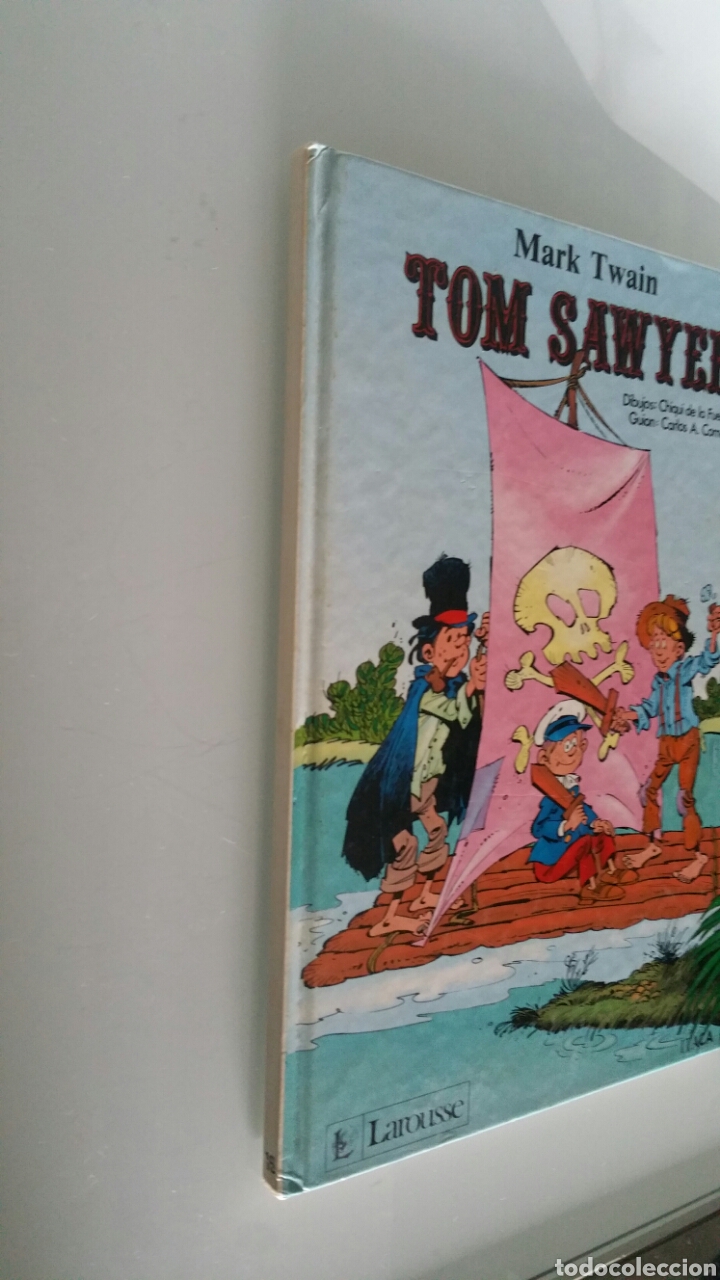 C&oacute;mics: Tom Sawyer. Mark Twain. EDiciones Larousse, 1986 - Foto 2