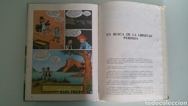 C&oacute;mics: Tom Sawyer. Mark Twain. EDiciones Larousse, 1986 - Foto 10