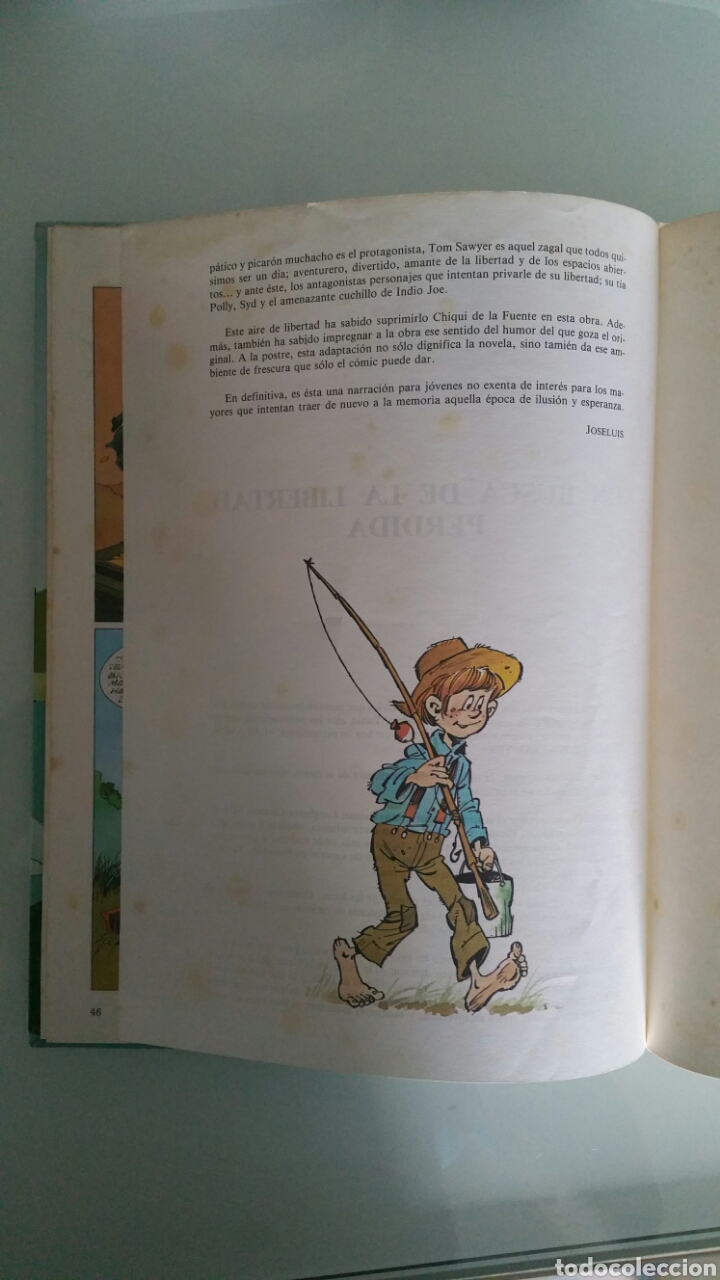 C&oacute;mics: Tom Sawyer. Mark Twain. EDiciones Larousse, 1986 - Foto 11