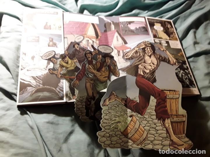 C&oacute;mics: Frankenstein, de Mary Shelley. Cl&aacute;sicos en pop up. Sm. 3d. - Foto 3