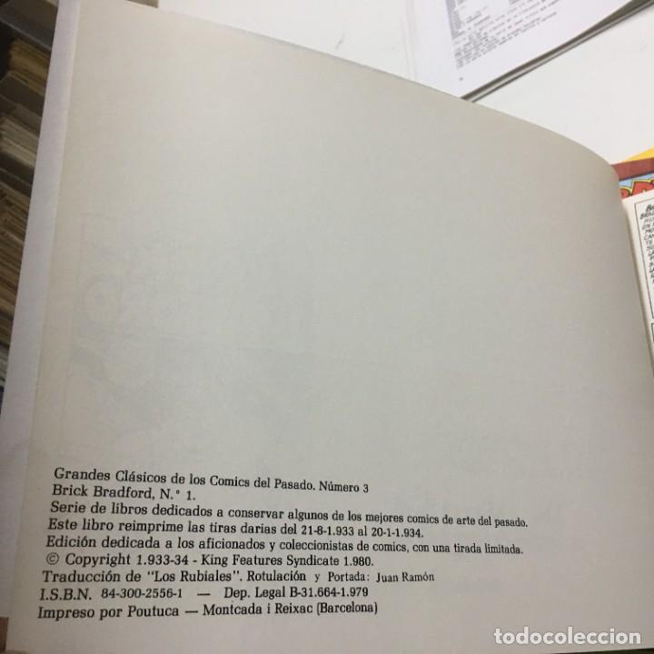 C&oacute;mics: BRICK BRADFORD 10 NUMEROS GRNADES CLASICOS DE LOS COMICS DEL PASADO - Foto 2