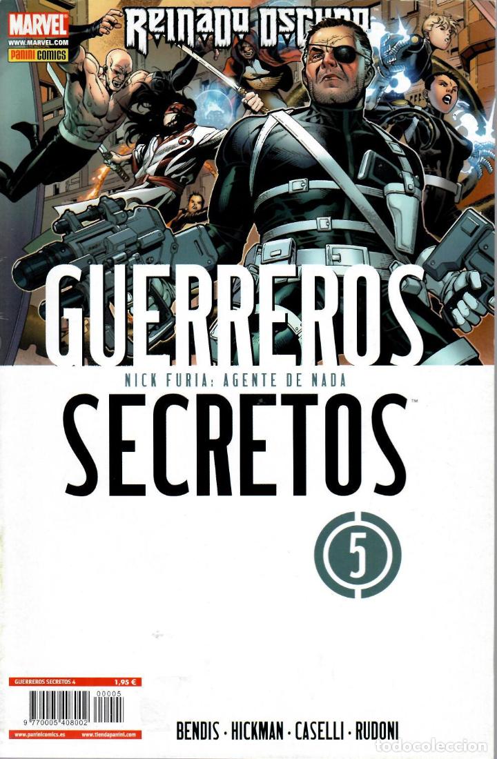 Comics : Guerreros Secretos. Panini 2009. N&ordm; 5