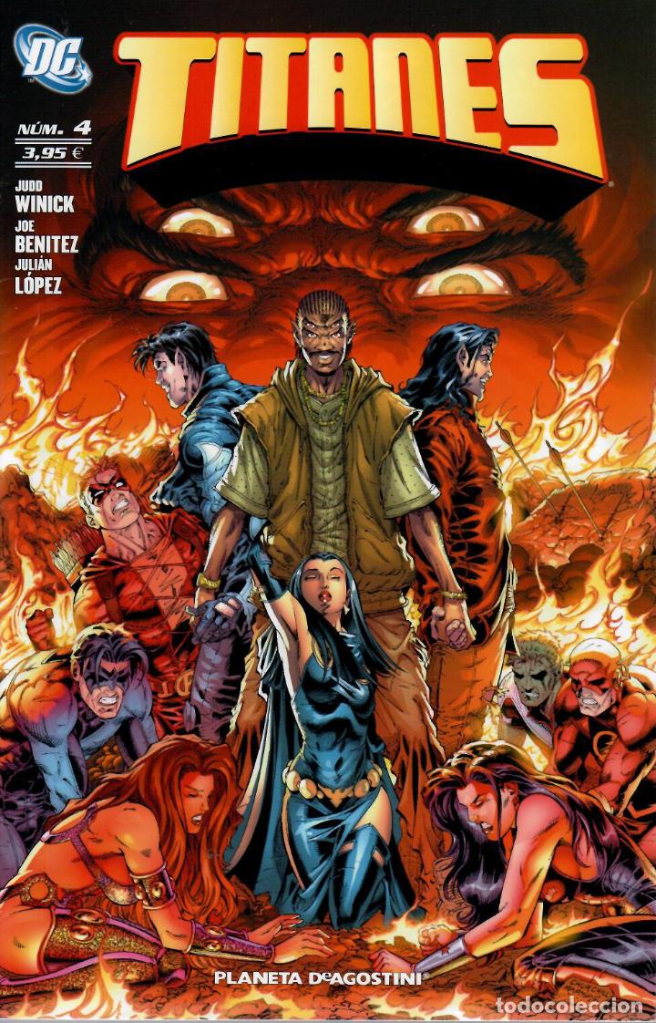 C&oacute;mics: Titanes. Planeta DeAgostini 2009. N&ordm; 4 - Foto 1