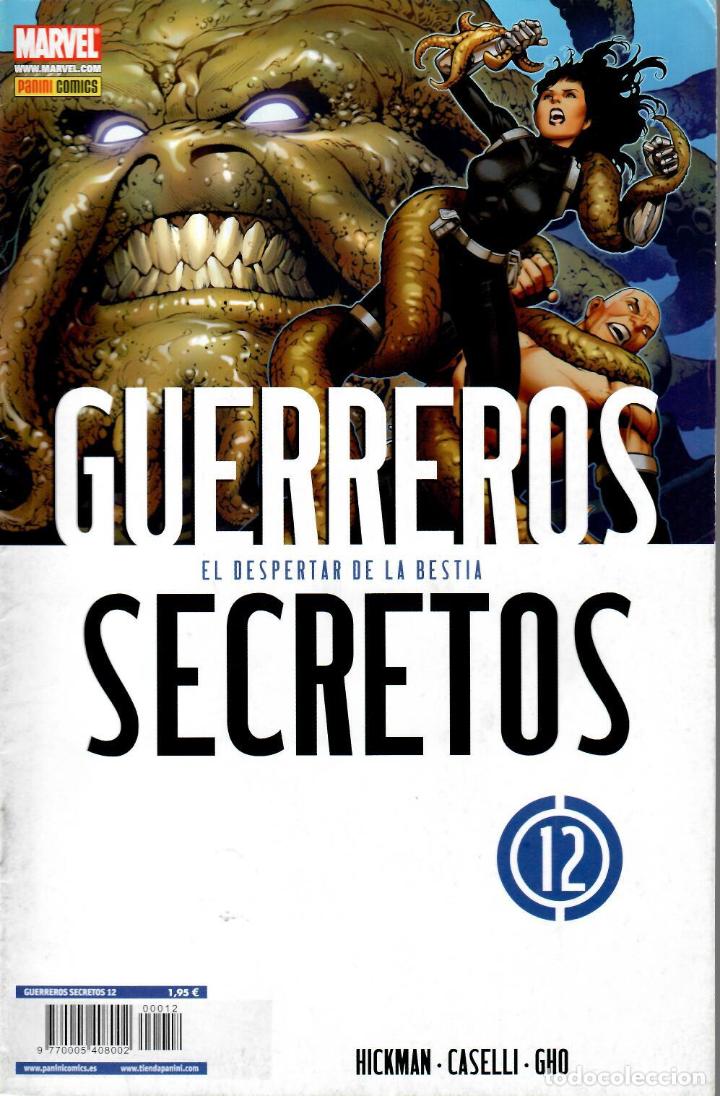 Comics: Guerreros Secretos. Panini 2009. N&ordm; 12