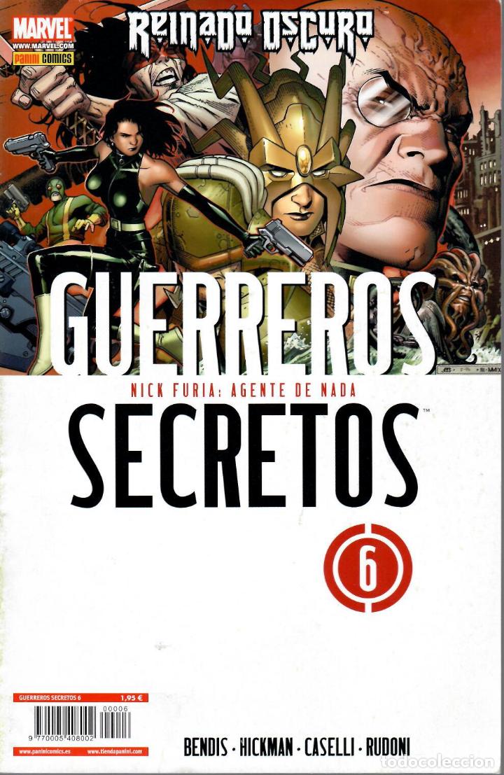 Comics: Guerreros Secretos. Panini 2009. N&ordm; 6