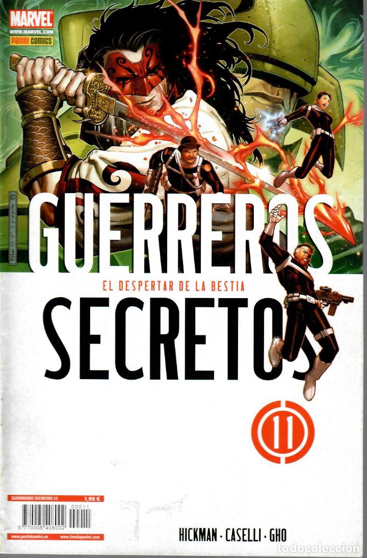 Comics: Guerreros Secretos. Panini 2009. N&ordm; 11