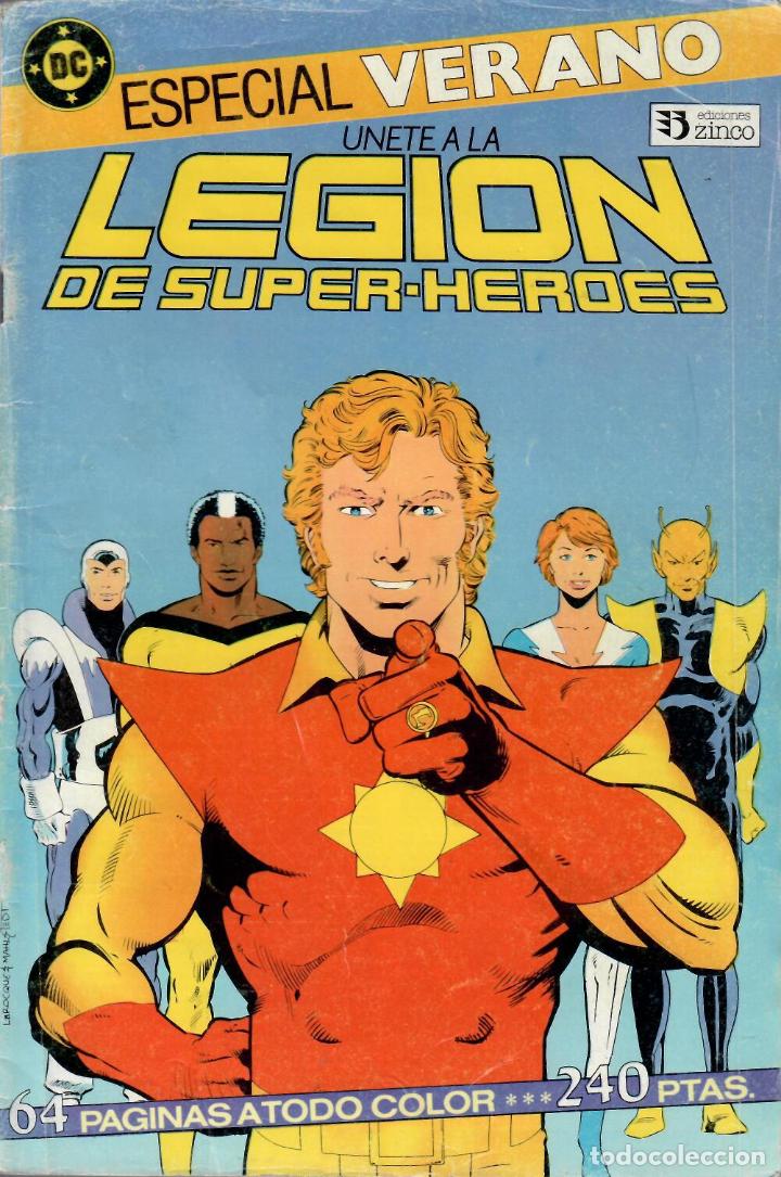 C&oacute;mics: Legi&oacute;n de Super-Heroes. Zinco 1987. Extra de verano 1987 - Foto 1