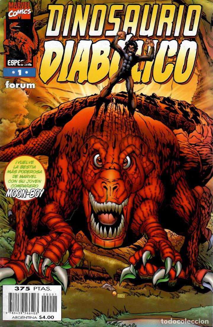 C&oacute;mics: Dinosaurio Diab&oacute;lico. Forum 1998. N&ordm; 1 - Foto 1