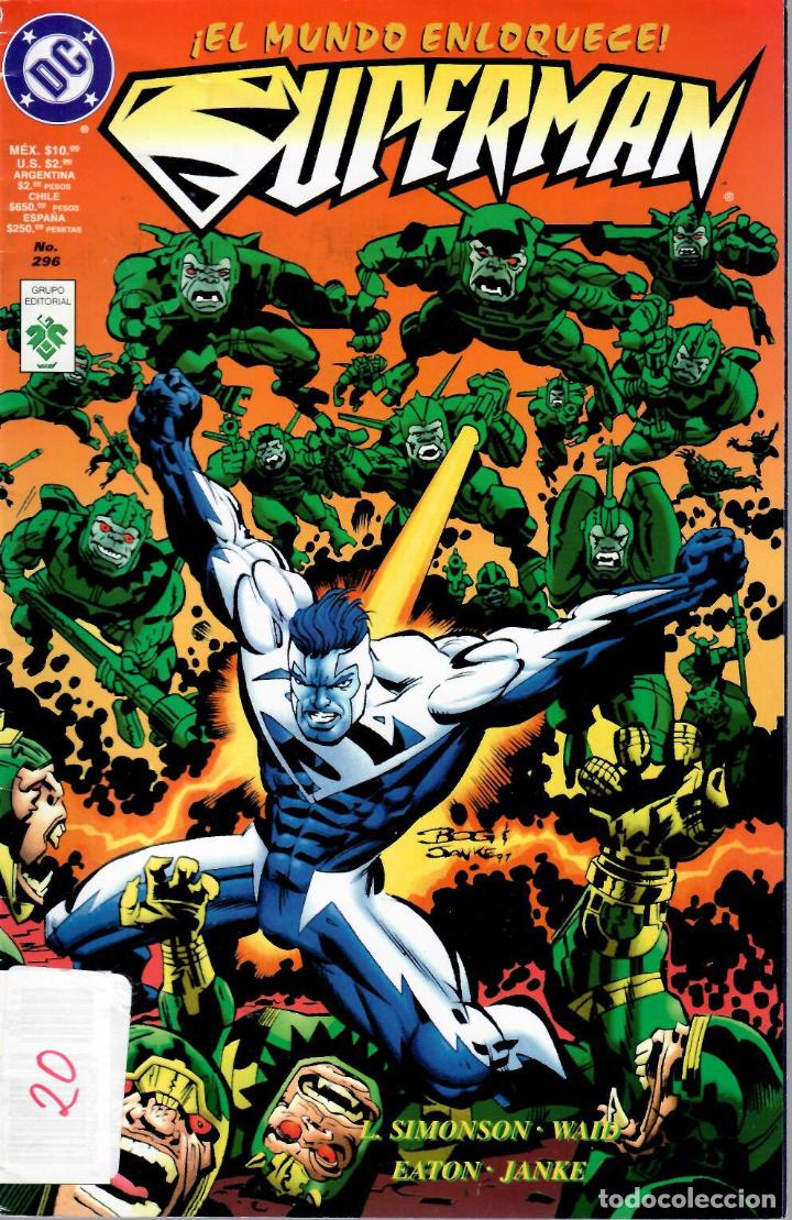 C&oacute;mics: Superman. Vid 1999. #296 (M&eacute;xico) - Foto 1