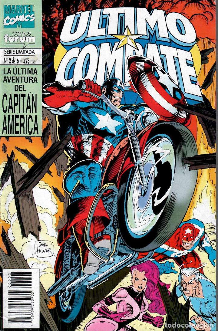 C&oacute;mics: Capit&aacute;n Am&eacute;rica. &Uacute;ltimo Combate. Forum 1995. N&ordm; 2 - Foto 1