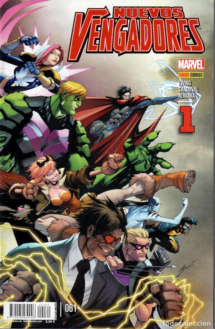 C&oacute;mics: Nuevos Vengadores v2. Panini 2011. N&ordm; 61 - Foto 1