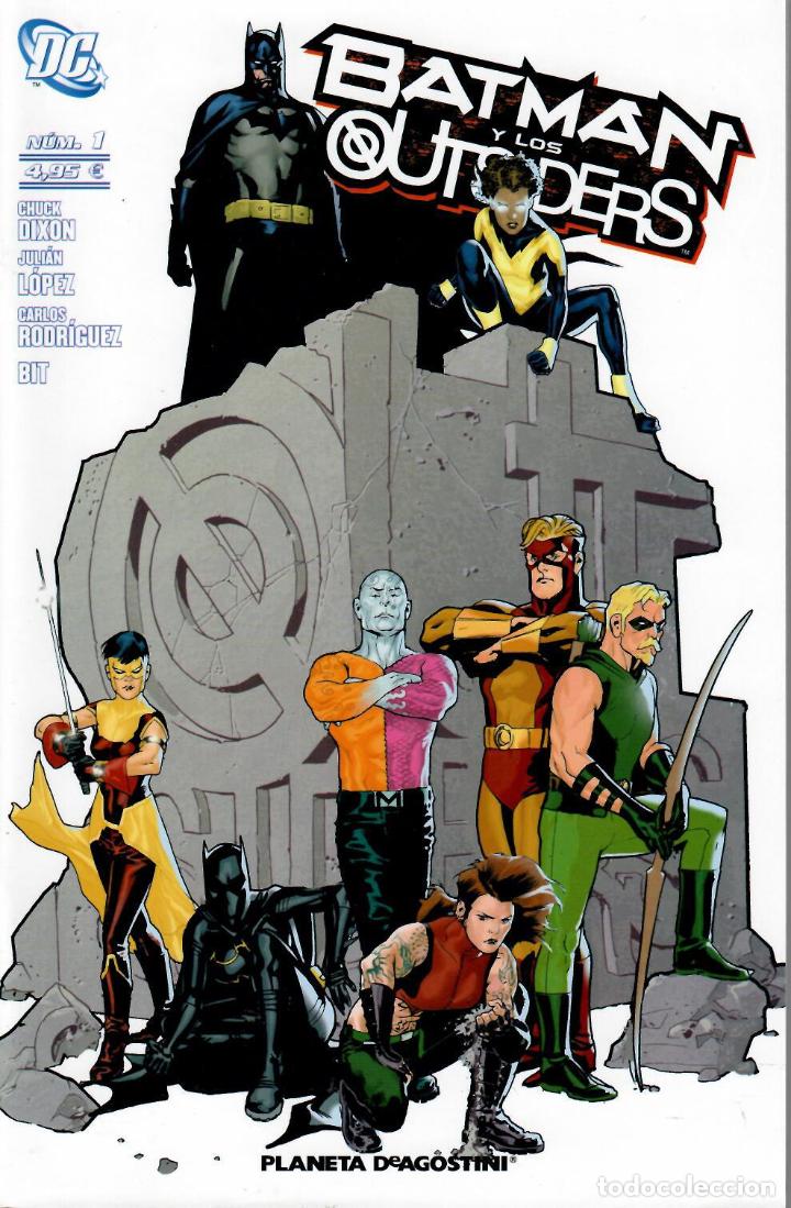 C&oacute;mics: Batman y Los Outsiders. Planeta DeAgostini 2009. N&ordm; 1 - Foto 1