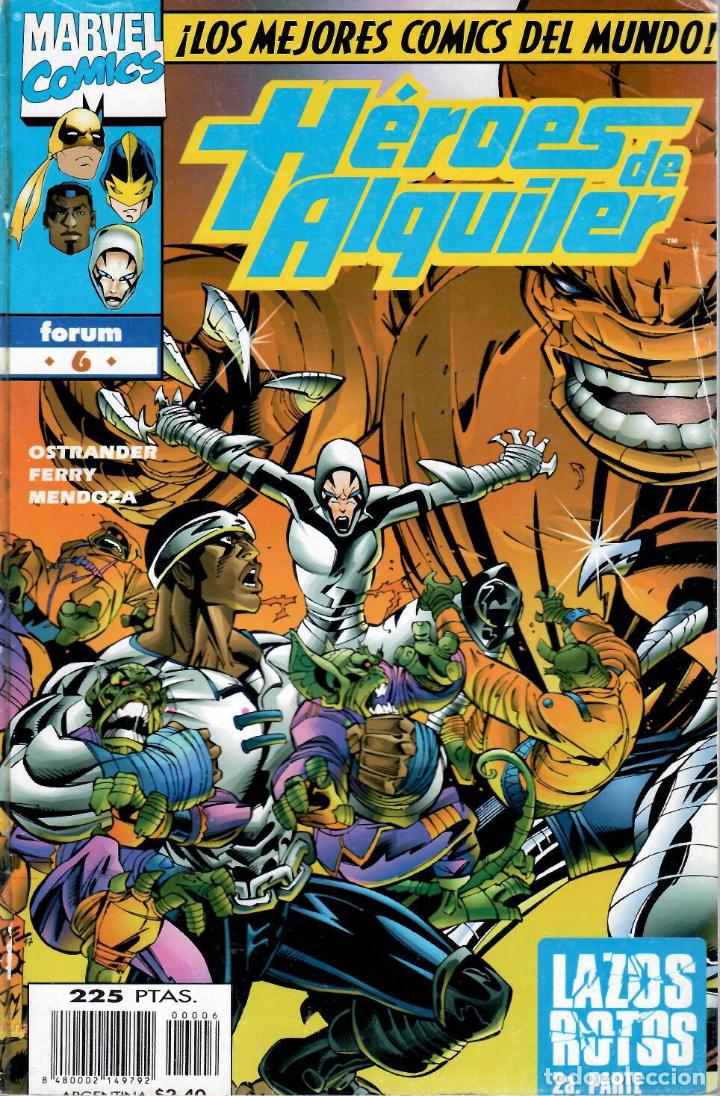 Comics : H&eacute;roes de Alquiler. Forum 1998. N&ordm; 6