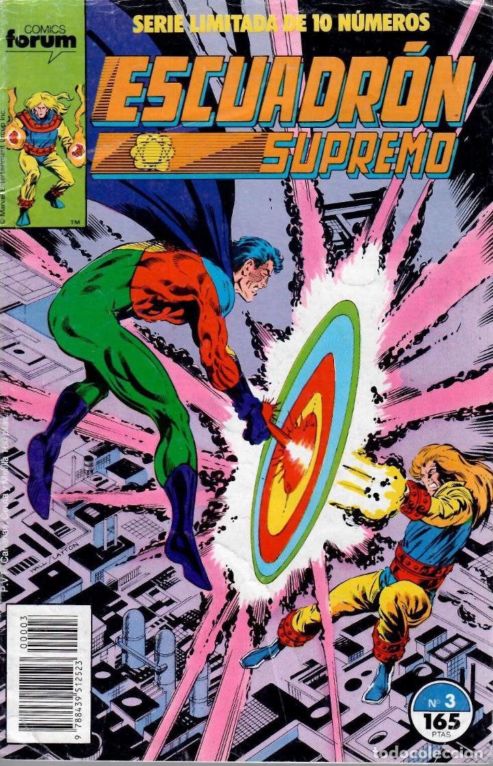 C&oacute;mics: Escuadr&oacute;n Supremo. Forum 1990. N&ordm; 3 - Foto 1