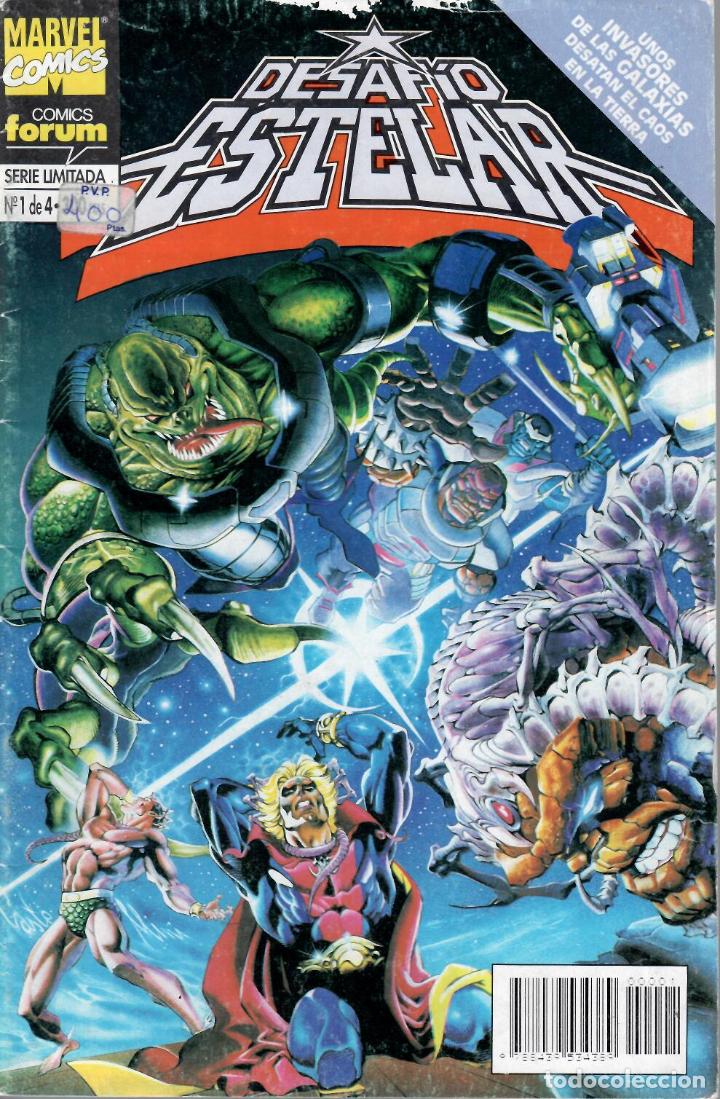 Comics : Desafio Estelar. Forum 1994. N&ordm; 1