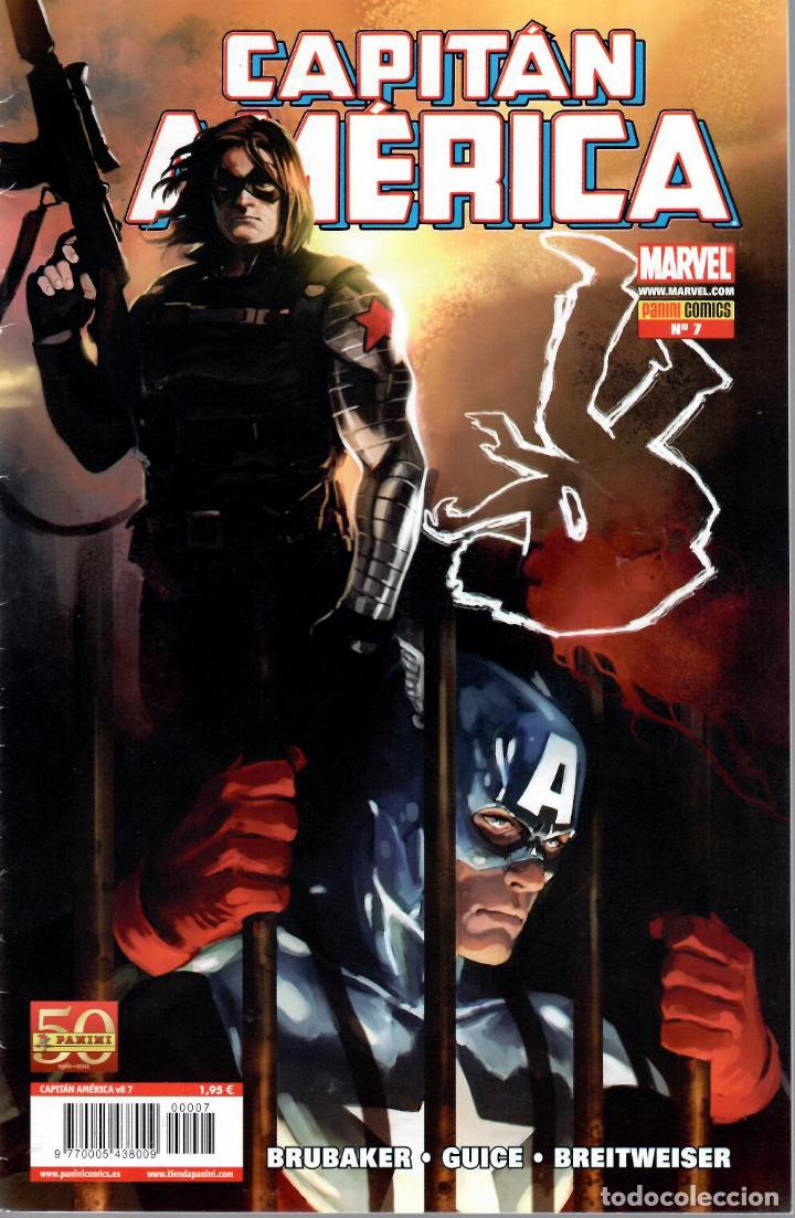 C&oacute;mics: Capit&aacute;n Am&eacute;rica v8. Panini 2011. N&ordm; 7 - Foto 1