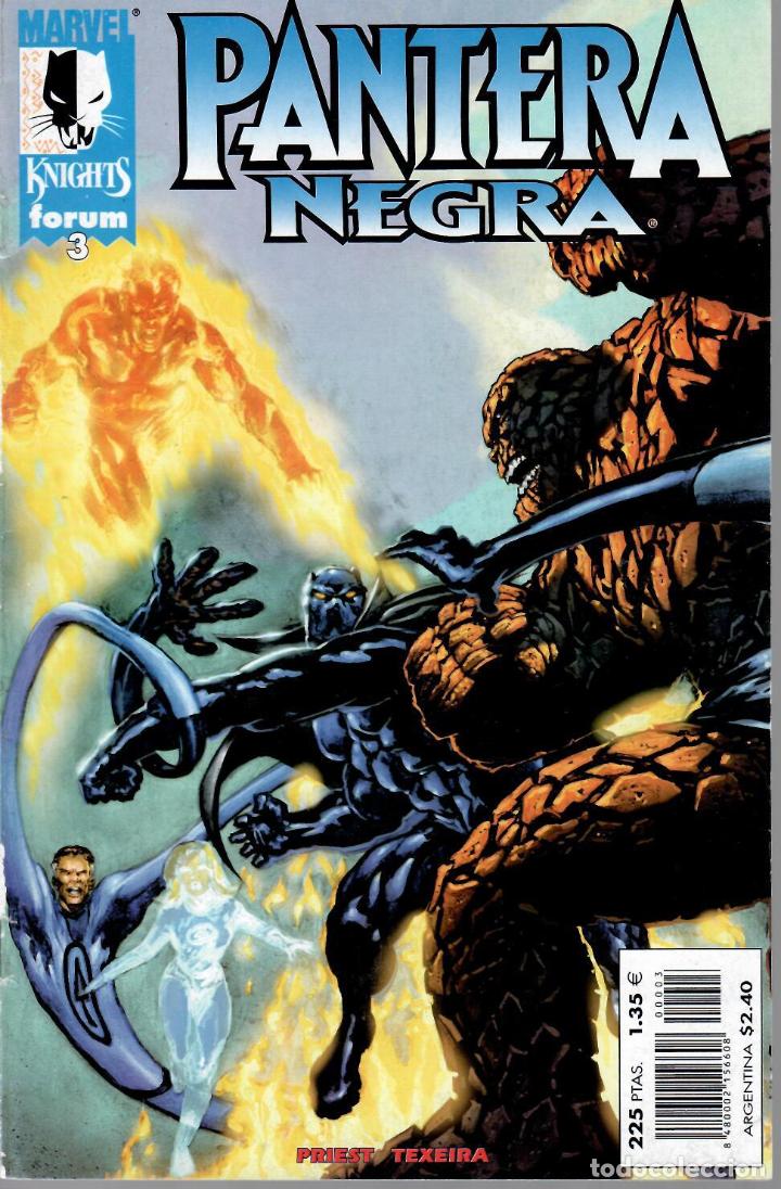 C&oacute;mics: Pantera Negra (Marvel Knights). Forum 1999. N&ordm; 3 - Foto 1