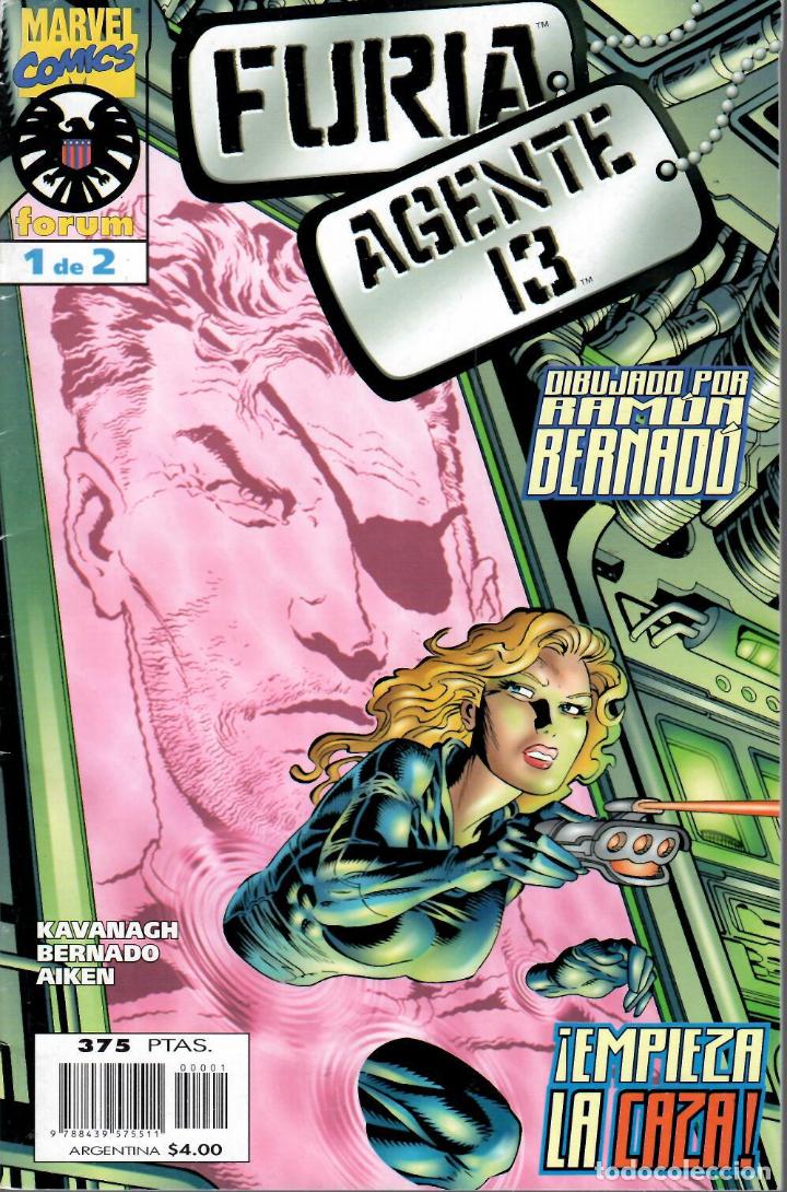 C&oacute;mics: Furia. Agente 13. Forum 1999. N&ordm; 1 - Foto 1