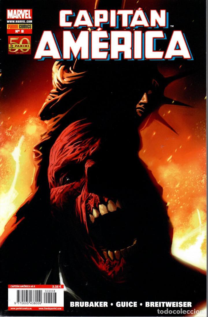 C&oacute;mics: Capit&aacute;n Am&eacute;rica v8. Panini 2011. N&ordm; 8 - Foto 1