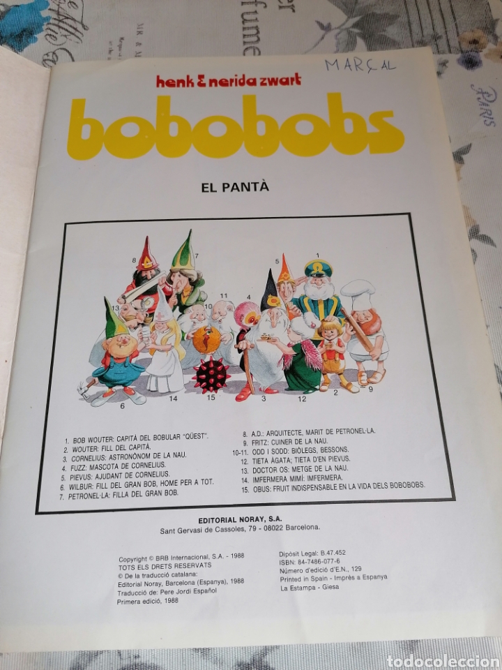 C&oacute;mics: BOBOBOBS -- EL PANT&Agrave;. EDITORIAL NORAY. CATAL&Agrave;. DIF&Iacute;CIL - Foto 2