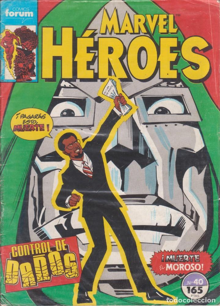 C&oacute;mics: C&Oacute;MIC MARVEL HEROES N&ordm; 40 ED. FORUM - Foto 1