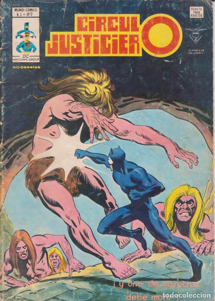 C&oacute;mics: C&Oacute;MIC DC C&Iacute;RCULO JUSTICIERO N&ordm; 7 V.1 ED. V&Eacute;RTICE - Foto 1