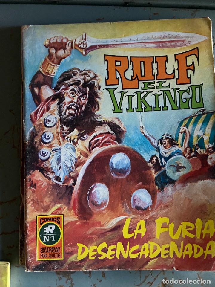 C&oacute;mics: ROLF EL VIKINGO COMPLETA N&ordm; 1 Y 2 B48 - Foto 1