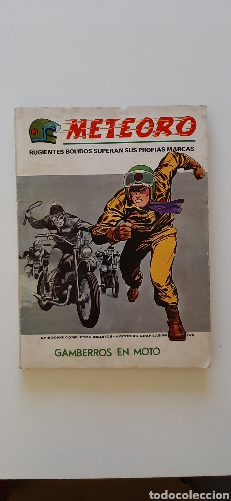 C&oacute;mics: METEORO.Gamberros en moto.1973,ed Vertice. - Foto 1