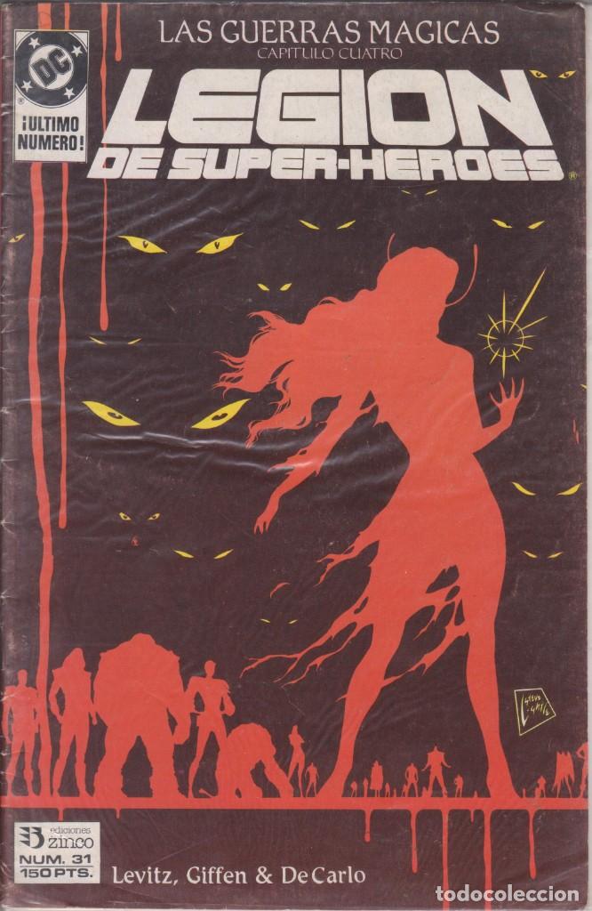 C&oacute;mics: COMIC DC LEGI&Oacute;N DE SUPER-HEROES N&ordm; 31 ED. ZINCO. - Foto 1