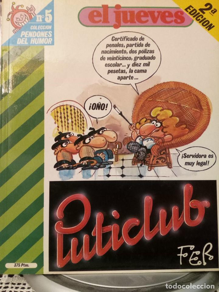 C&oacute;mics: Pendones del Humor N&uacute;m. 5 Puticlub - Fer - Foto 1