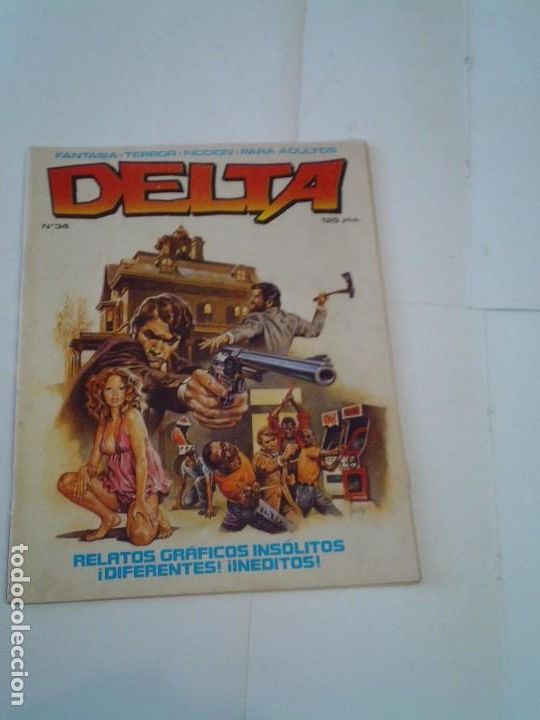 Comics: DELTA - EDICIONES GYESA - NUMERO 34 - MUY BUEN ESTADO - CJ 120 - GORBAUD